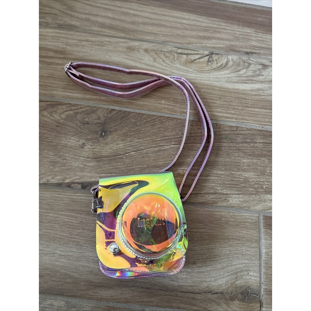 Preowned Instax Cross Body Shiny Pink Carrying Case